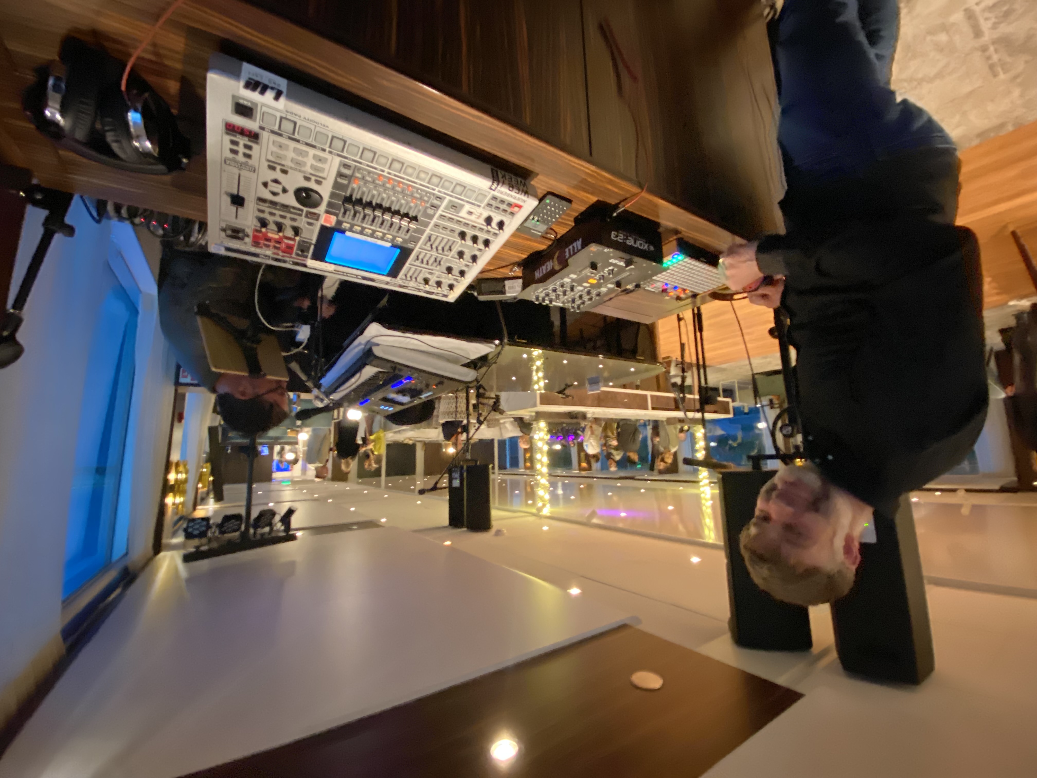 Mopot live @ Kreuzfahrtschiff Amadeus, irgendwo auf dem Rhein